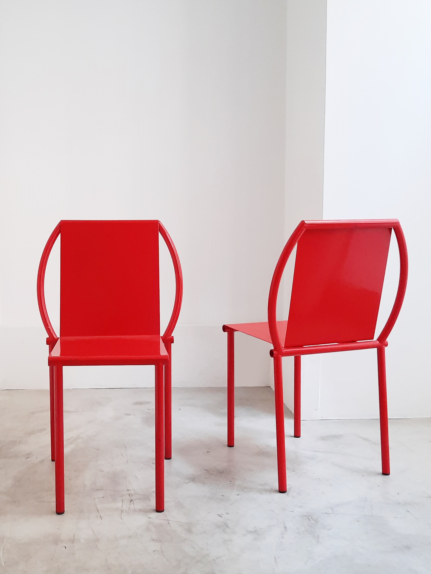 Pair of “Toro” chairs SZEKELY Martin