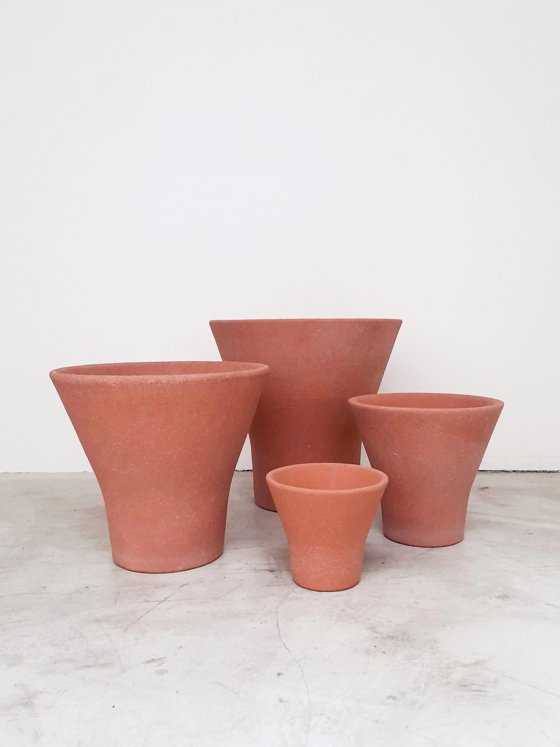 Set of 4 vases MORRISON Jasper