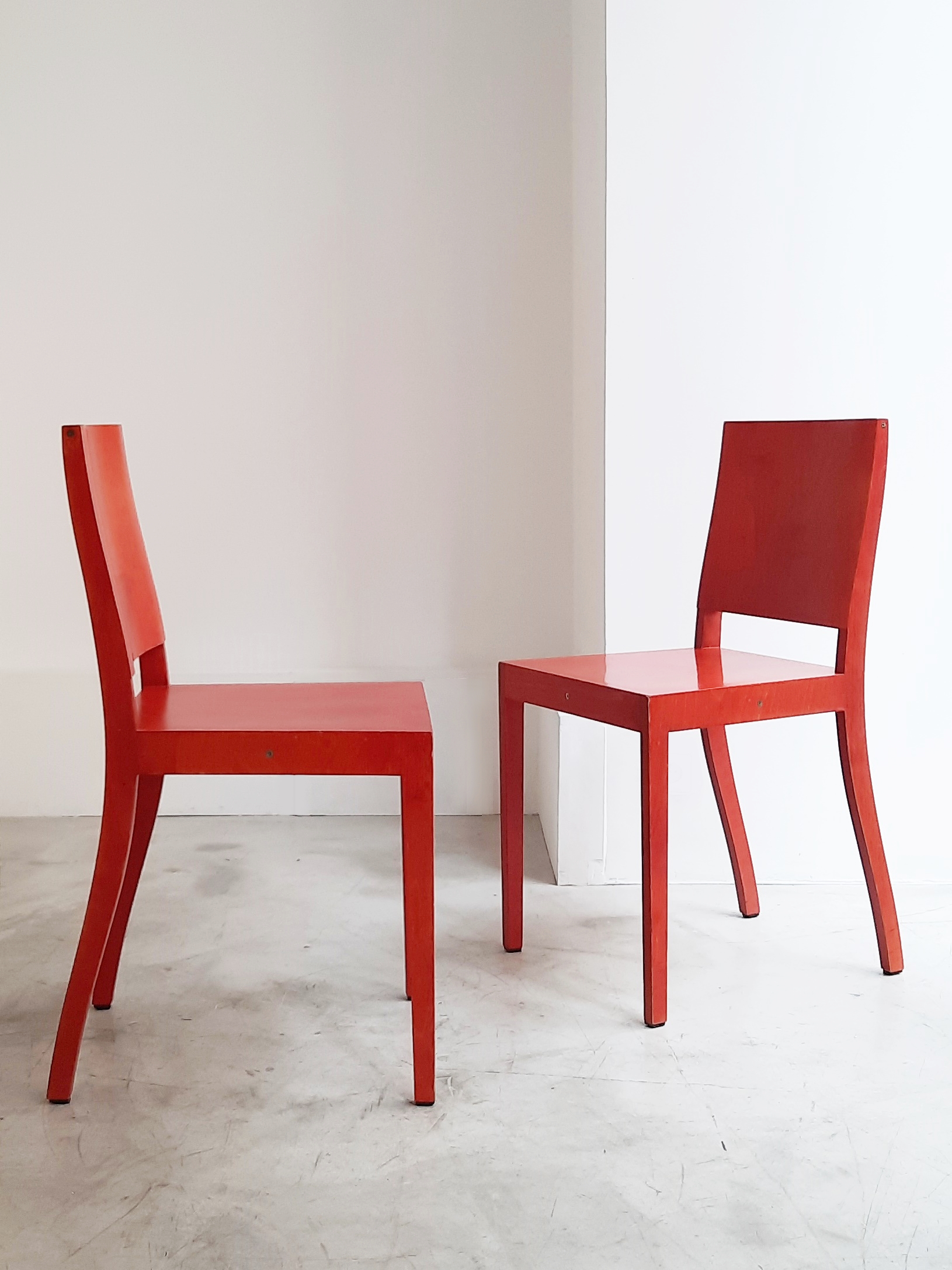 Pair of chairs “Plywood” MORRISON Jasper