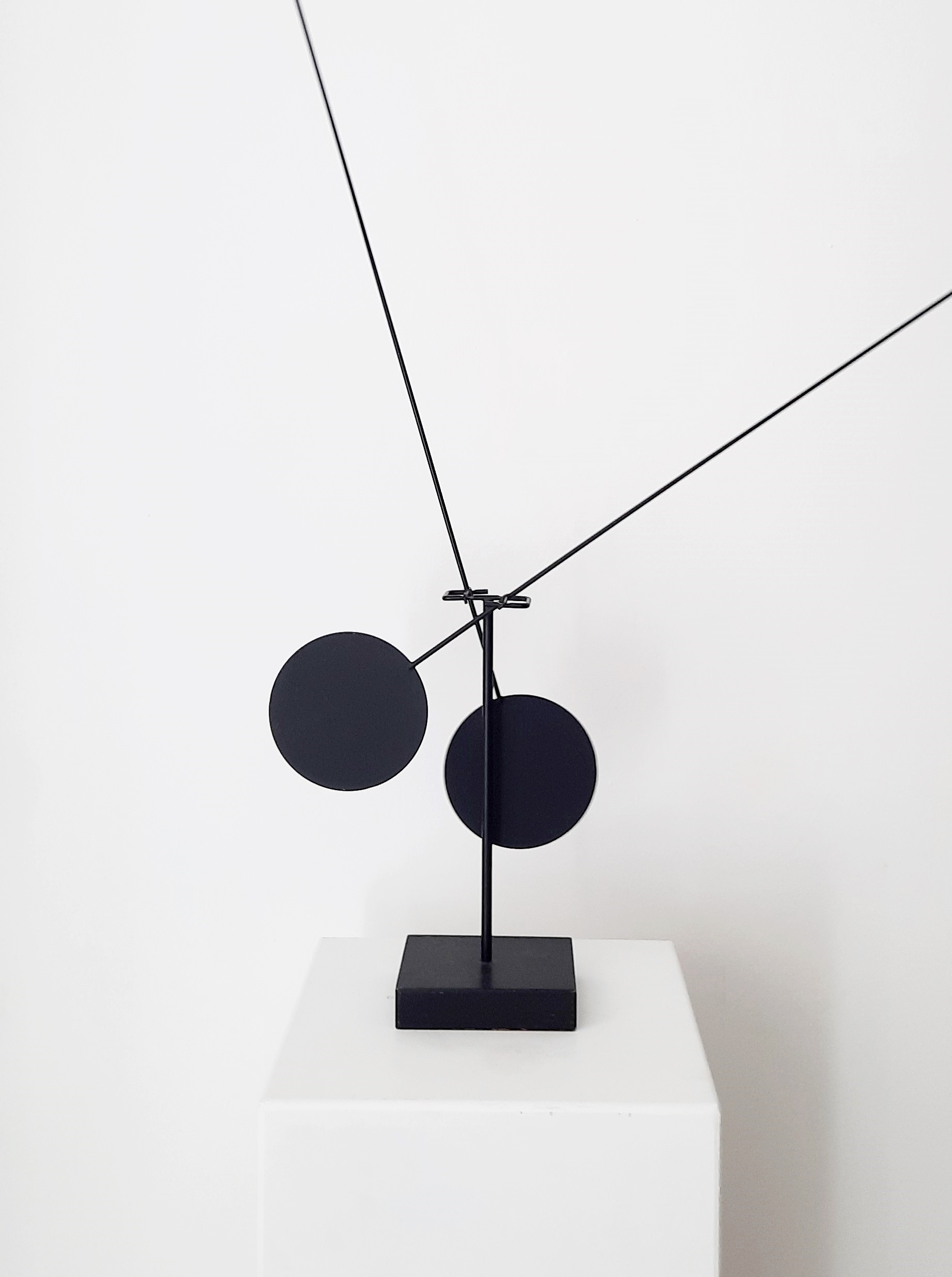 Sculpture De Pêche Cinétique En Acier Inoxydable - Décoration D'équilibre Pour Bureau Ou Maison, Cadeau Original