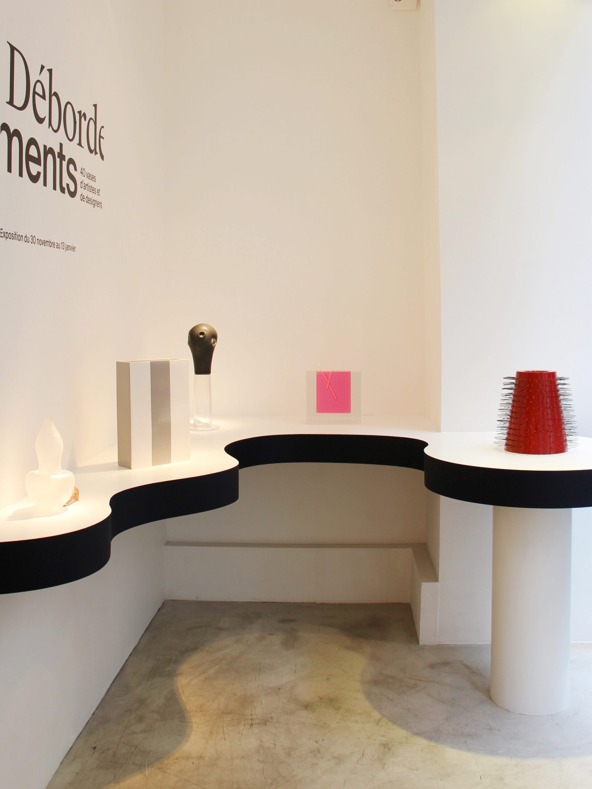 “Débordements: 40 vases by artists and designers”
