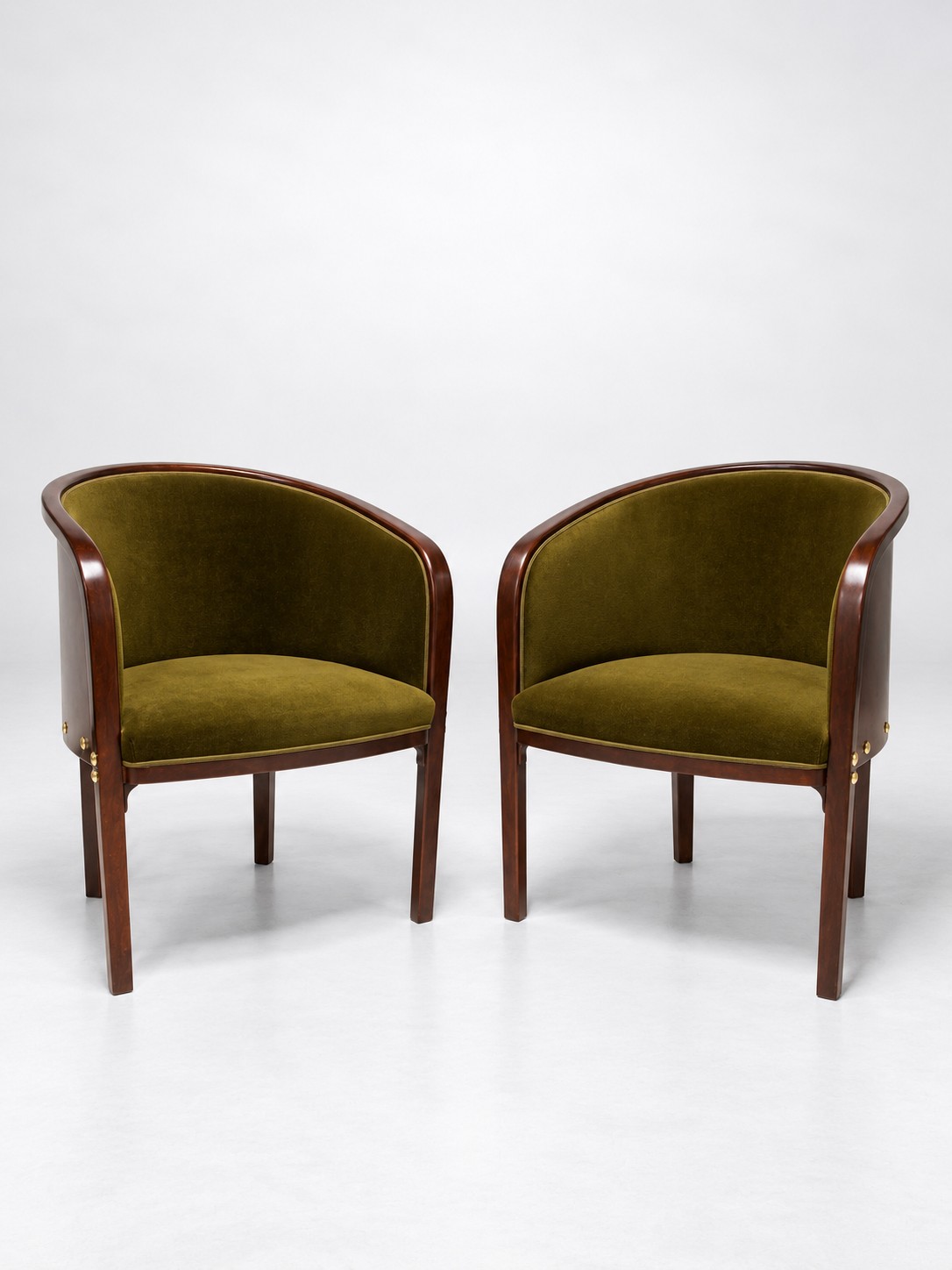 Pair of armchairs mod. W795 HOFFMANN Josef