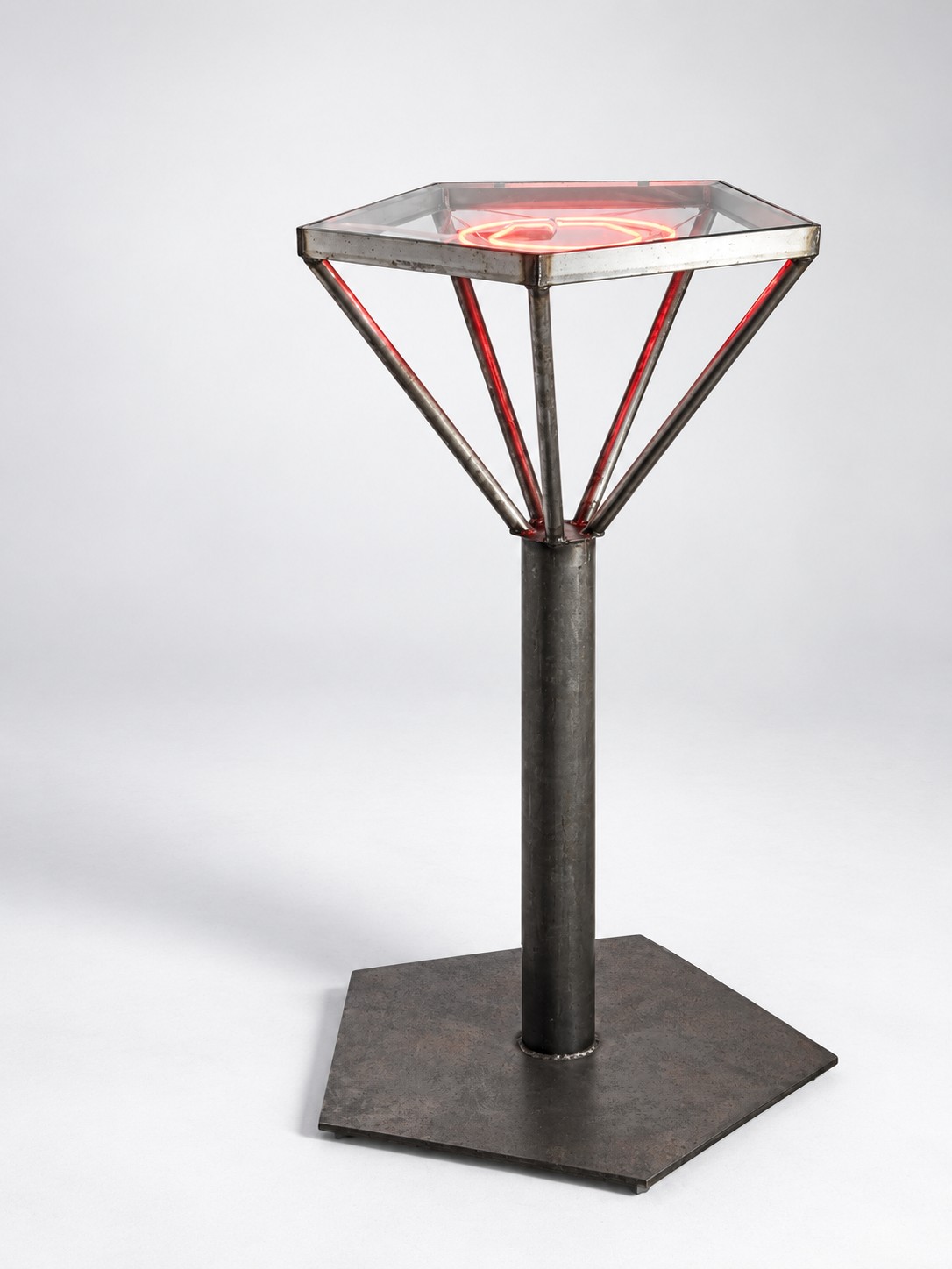 Table haute lumineuse « Café Casino » GRUPPE PENTAGON